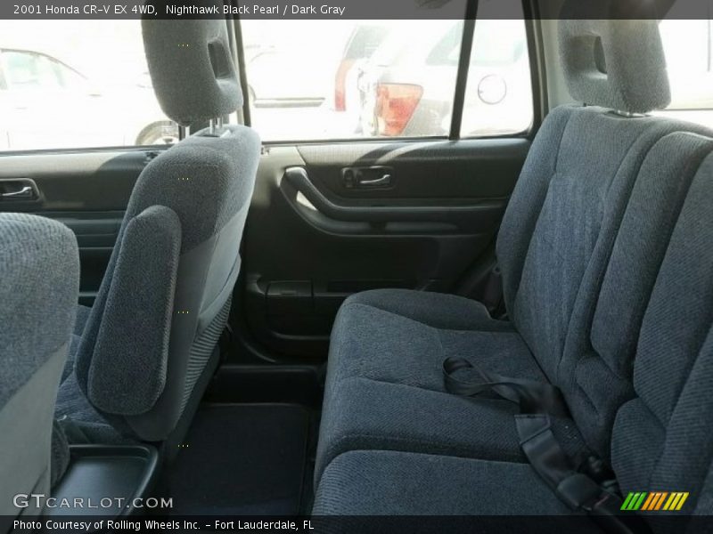 Nighthawk Black Pearl / Dark Gray 2001 Honda CR-V EX 4WD