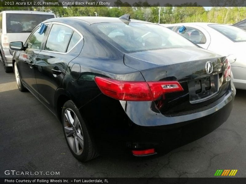 Crystal Black Pearl / Ebony 2013 Acura ILX 2.0L Premium