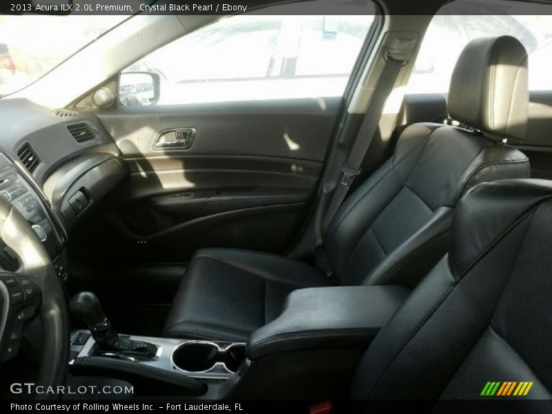 Crystal Black Pearl / Ebony 2013 Acura ILX 2.0L Premium
