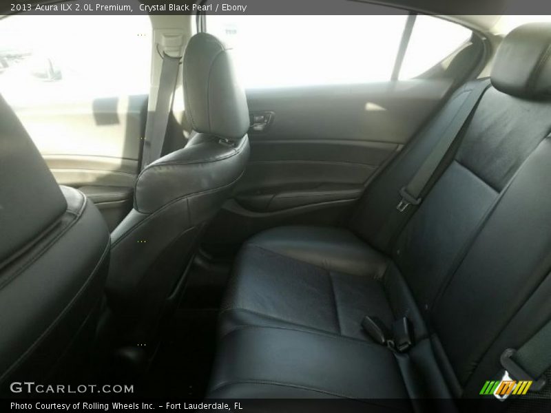 Crystal Black Pearl / Ebony 2013 Acura ILX 2.0L Premium