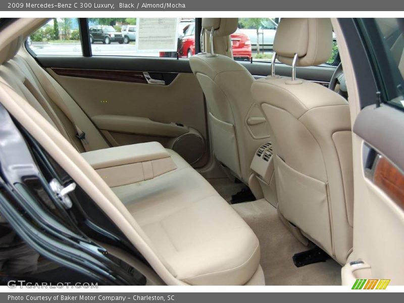 Black / Almond/Mocha 2009 Mercedes-Benz C 300 Luxury
