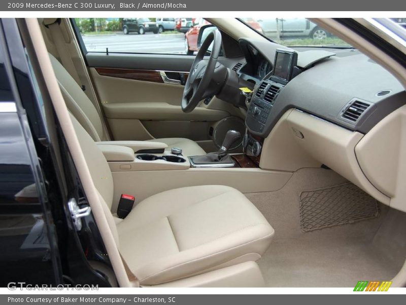 Black / Almond/Mocha 2009 Mercedes-Benz C 300 Luxury