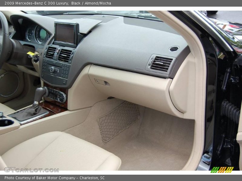 Black / Almond/Mocha 2009 Mercedes-Benz C 300 Luxury
