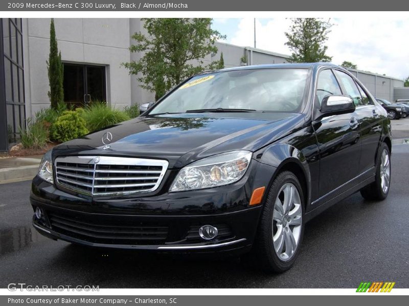 Black / Almond/Mocha 2009 Mercedes-Benz C 300 Luxury