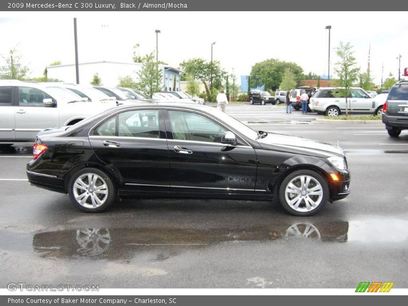 Black / Almond/Mocha 2009 Mercedes-Benz C 300 Luxury