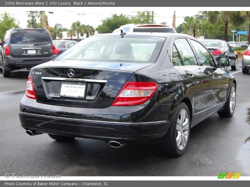 Black / Almond/Mocha 2009 Mercedes-Benz C 300 Luxury