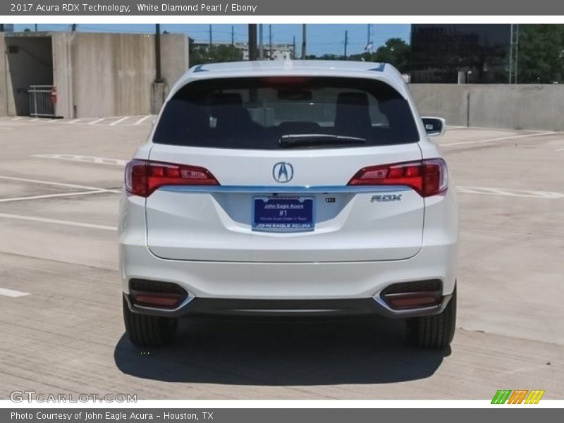 White Diamond Pearl / Ebony 2017 Acura RDX Technology