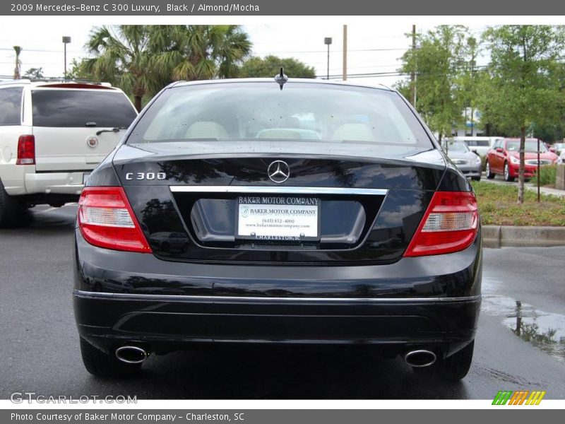 Black / Almond/Mocha 2009 Mercedes-Benz C 300 Luxury