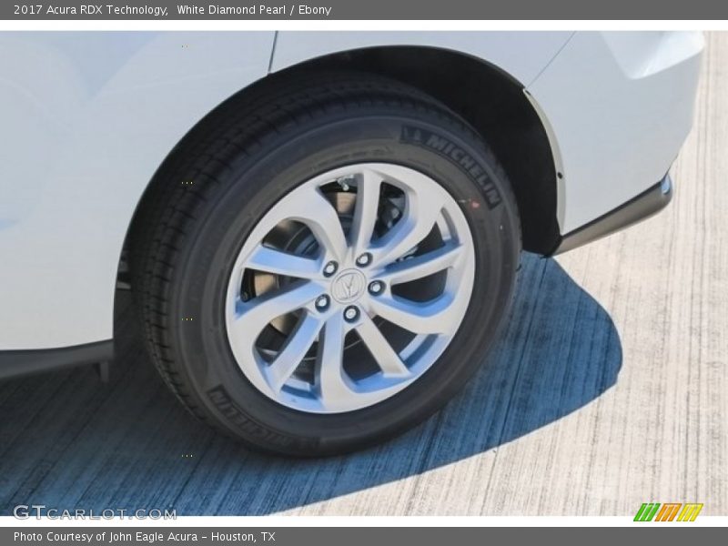 White Diamond Pearl / Ebony 2017 Acura RDX Technology