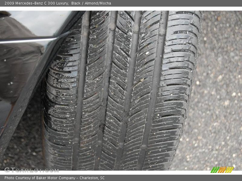Black / Almond/Mocha 2009 Mercedes-Benz C 300 Luxury