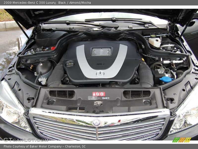 Black / Almond/Mocha 2009 Mercedes-Benz C 300 Luxury