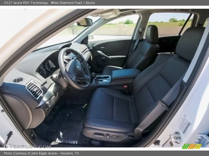 White Diamond Pearl / Ebony 2017 Acura RDX Technology