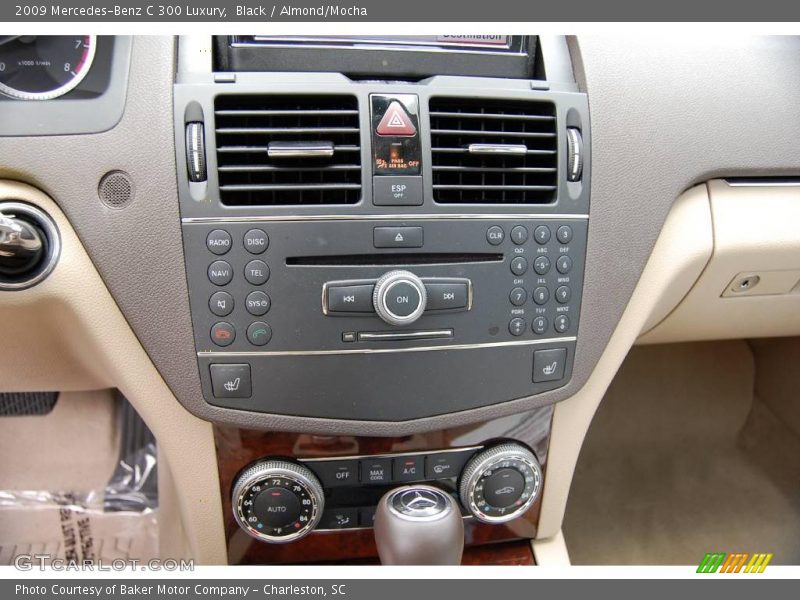 Black / Almond/Mocha 2009 Mercedes-Benz C 300 Luxury