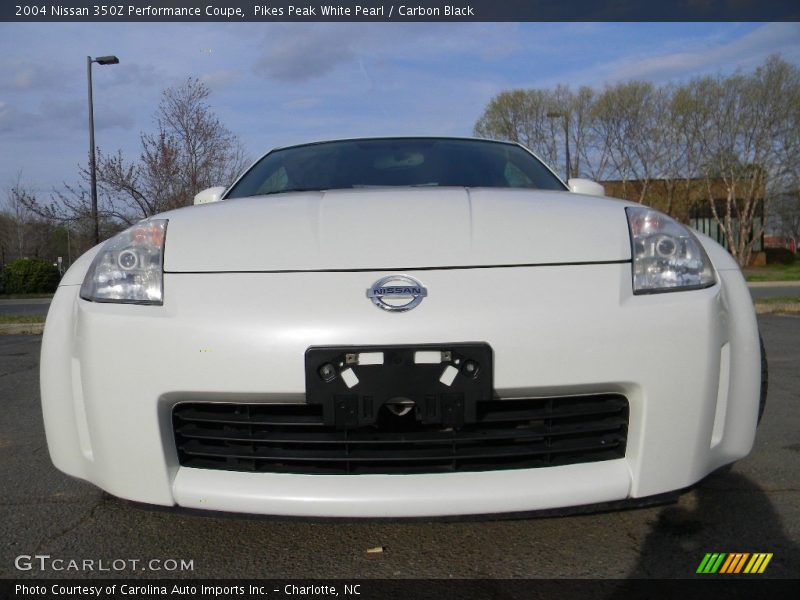 Pikes Peak White Pearl / Carbon Black 2004 Nissan 350Z Performance Coupe