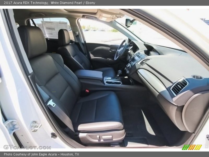 White Diamond Pearl / Ebony 2017 Acura RDX Technology