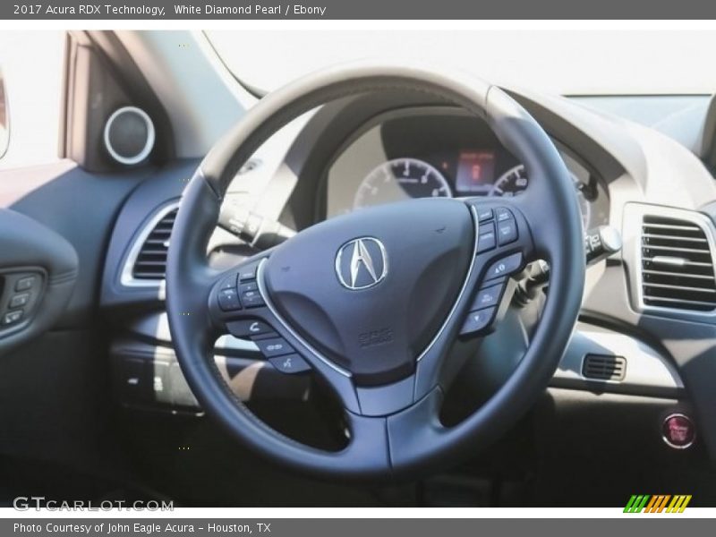 White Diamond Pearl / Ebony 2017 Acura RDX Technology