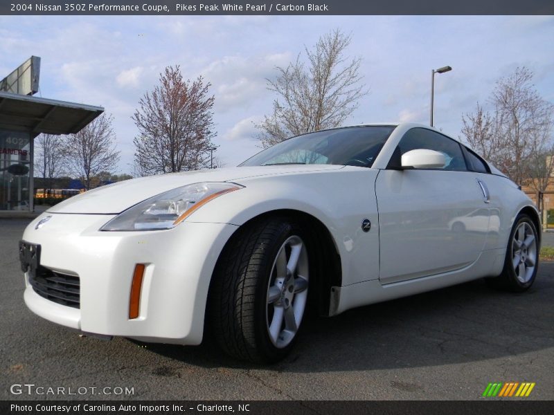 Pikes Peak White Pearl / Carbon Black 2004 Nissan 350Z Performance Coupe