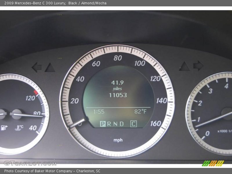 Black / Almond/Mocha 2009 Mercedes-Benz C 300 Luxury