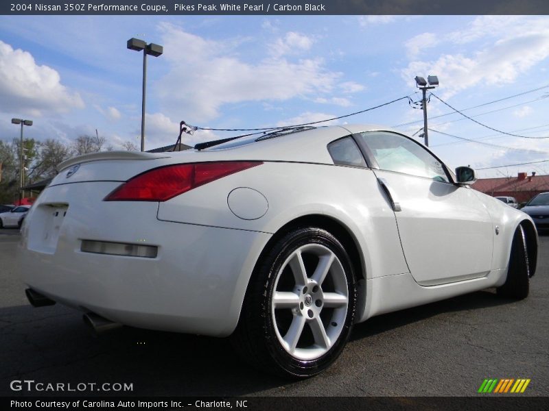 Pikes Peak White Pearl / Carbon Black 2004 Nissan 350Z Performance Coupe