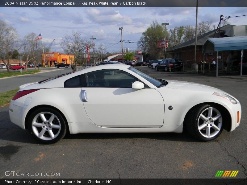Pikes Peak White Pearl / Carbon Black 2004 Nissan 350Z Performance Coupe