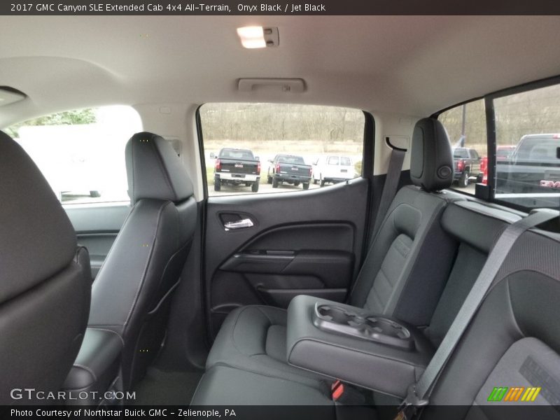 Onyx Black / Jet Black 2017 GMC Canyon SLE Extended Cab 4x4 All-Terrain
