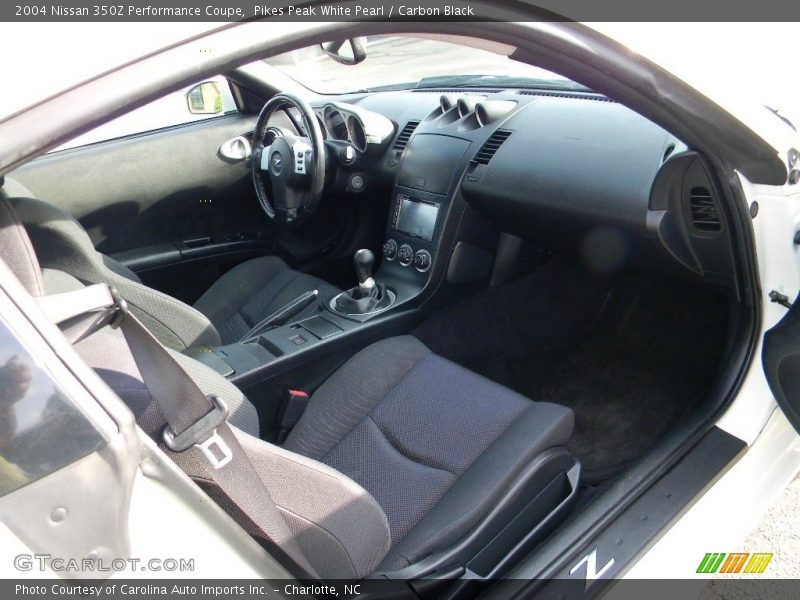 Pikes Peak White Pearl / Carbon Black 2004 Nissan 350Z Performance Coupe