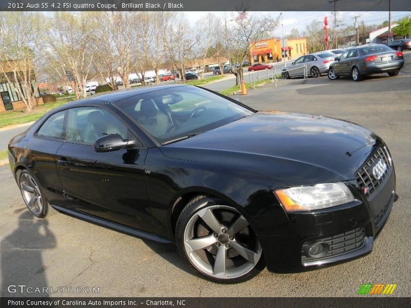 Front 3/4 View of 2012 S5 4.2 FSI quattro Coupe