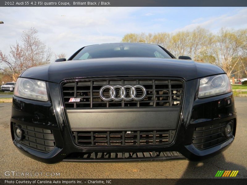 Brilliant Black / Black 2012 Audi S5 4.2 FSI quattro Coupe