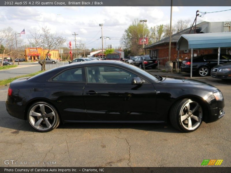 Brilliant Black / Black 2012 Audi S5 4.2 FSI quattro Coupe