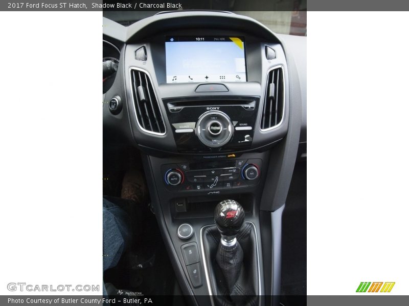 Shadow Black / Charcoal Black 2017 Ford Focus ST Hatch