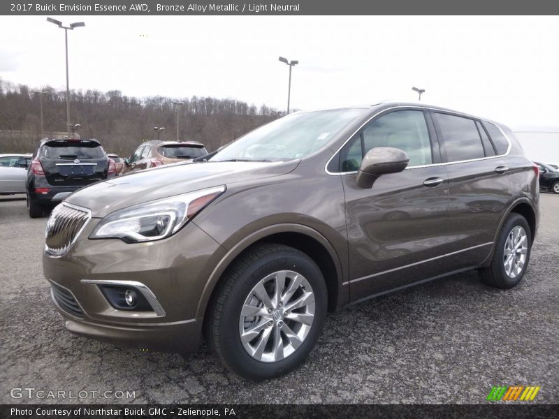 Bronze Alloy Metallic / Light Neutral 2017 Buick Envision Essence AWD