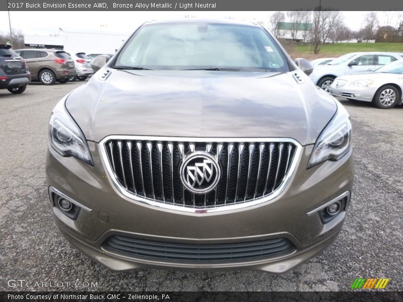 Bronze Alloy Metallic / Light Neutral 2017 Buick Envision Essence AWD