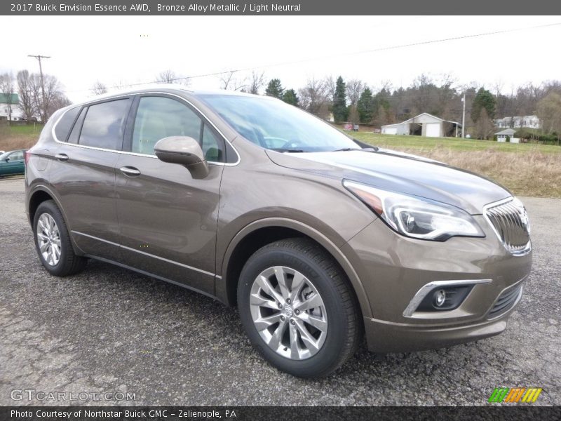 Bronze Alloy Metallic / Light Neutral 2017 Buick Envision Essence AWD