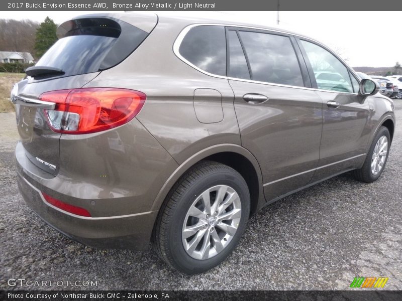Bronze Alloy Metallic / Light Neutral 2017 Buick Envision Essence AWD