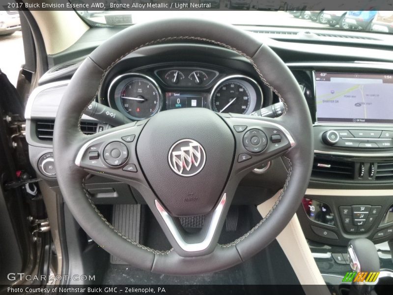 Bronze Alloy Metallic / Light Neutral 2017 Buick Envision Essence AWD