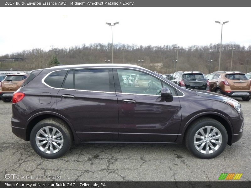 Midnight Amythyst Metallic / Ebony 2017 Buick Envision Essence AWD