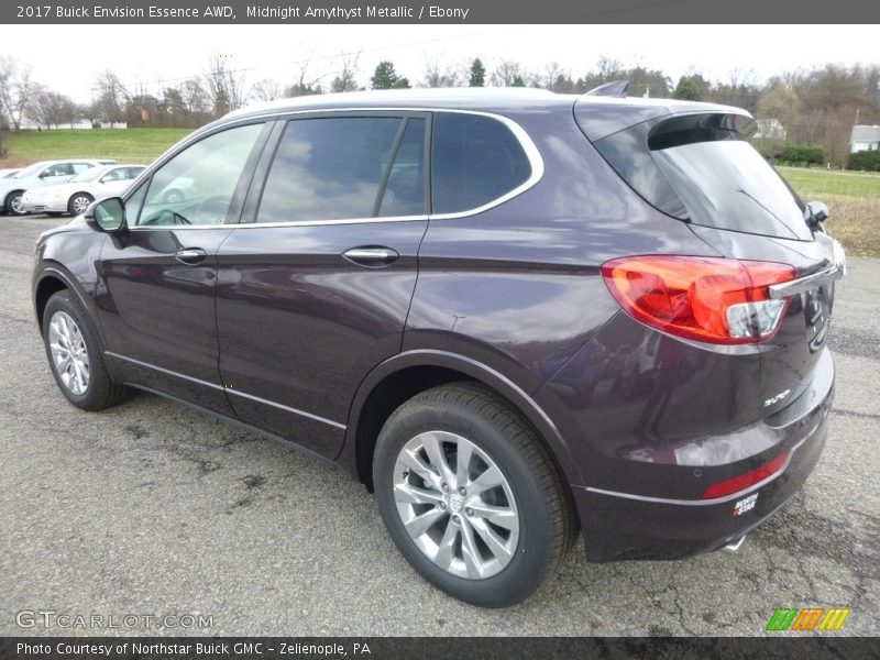 Midnight Amythyst Metallic / Ebony 2017 Buick Envision Essence AWD