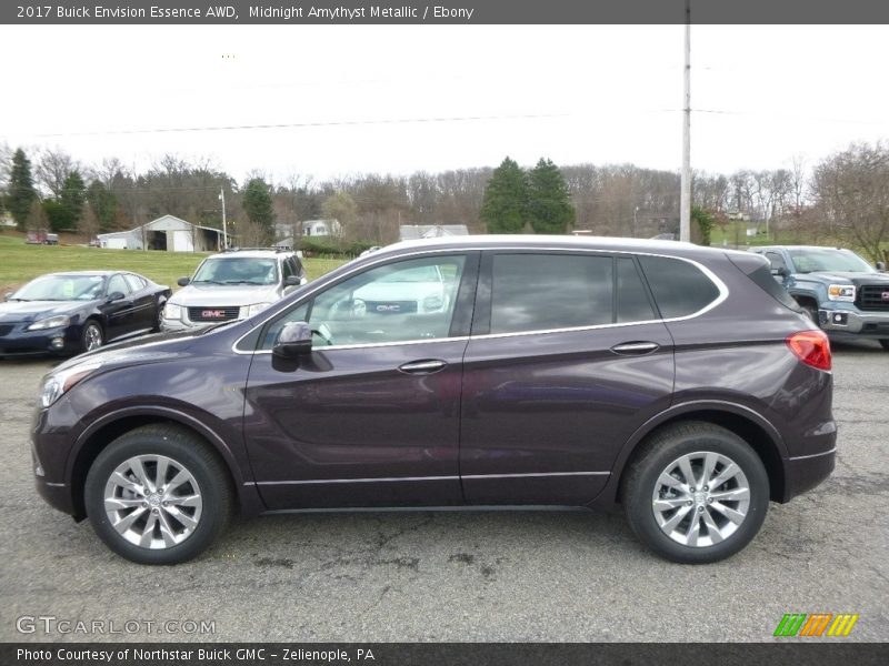 Midnight Amythyst Metallic / Ebony 2017 Buick Envision Essence AWD
