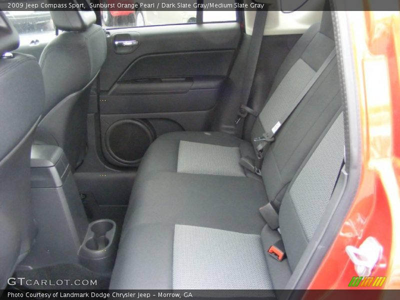 Sunburst Orange Pearl / Dark Slate Gray/Medium Slate Gray 2009 Jeep Compass Sport