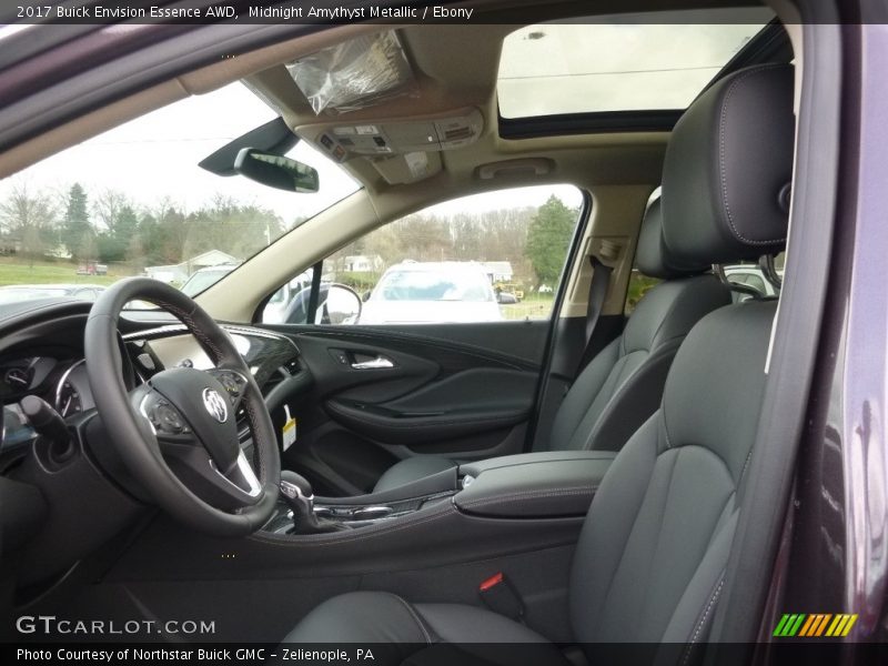 Midnight Amythyst Metallic / Ebony 2017 Buick Envision Essence AWD