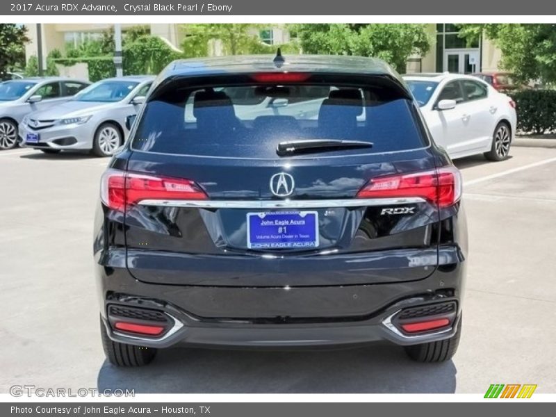 Crystal Black Pearl / Ebony 2017 Acura RDX Advance