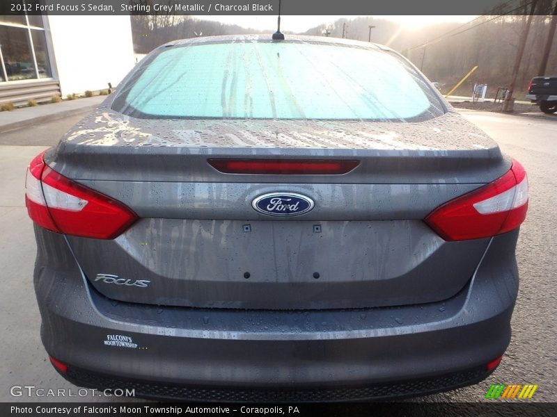 Sterling Grey Metallic / Charcoal Black 2012 Ford Focus S Sedan