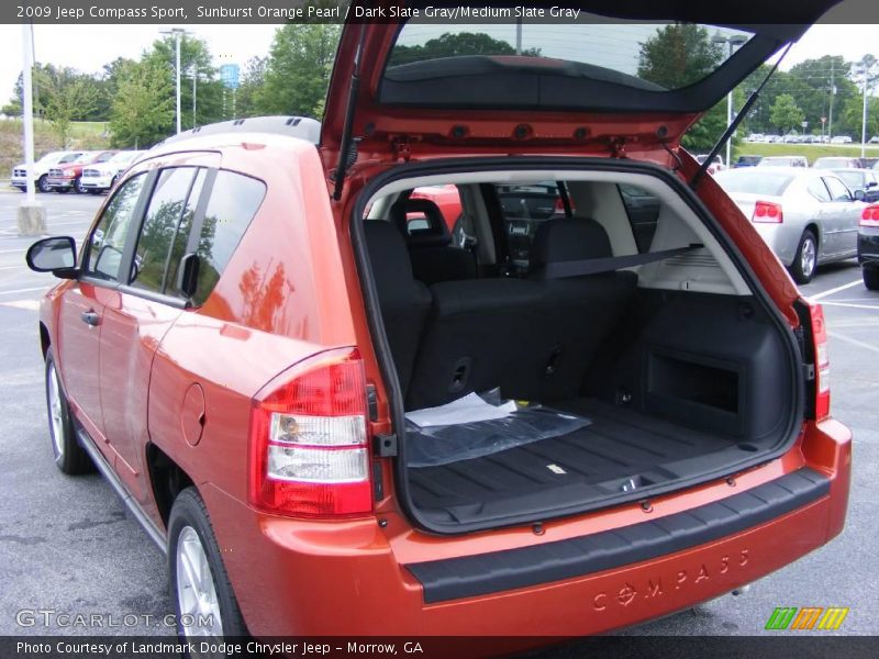 Sunburst Orange Pearl / Dark Slate Gray/Medium Slate Gray 2009 Jeep Compass Sport