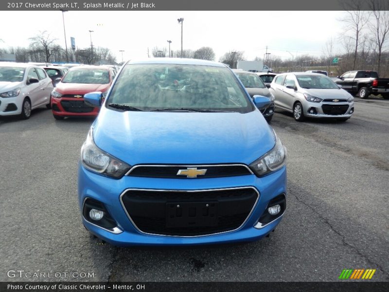 Splash Metallic / Jet Black 2017 Chevrolet Spark LT