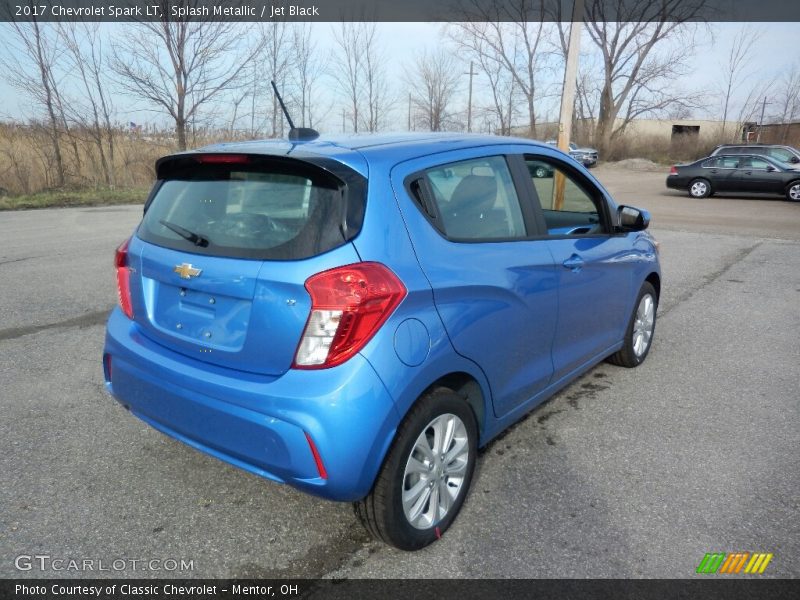 Splash Metallic / Jet Black 2017 Chevrolet Spark LT
