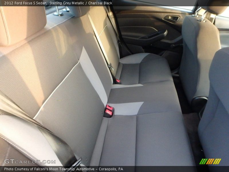 Sterling Grey Metallic / Charcoal Black 2012 Ford Focus S Sedan