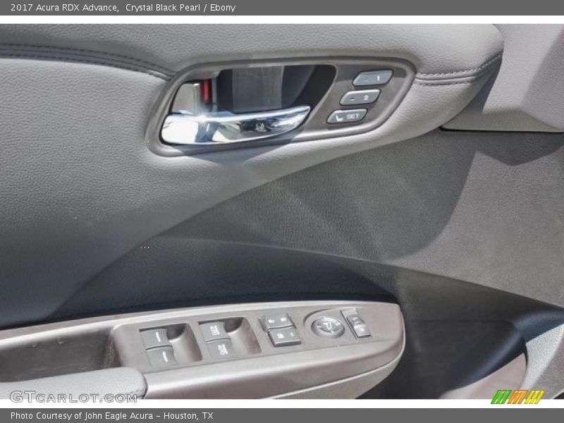 Crystal Black Pearl / Ebony 2017 Acura RDX Advance