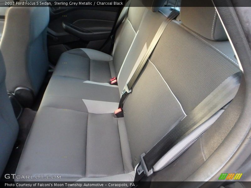 Sterling Grey Metallic / Charcoal Black 2012 Ford Focus S Sedan