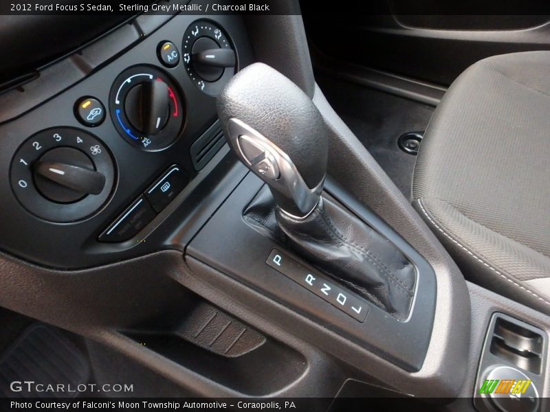 Sterling Grey Metallic / Charcoal Black 2012 Ford Focus S Sedan