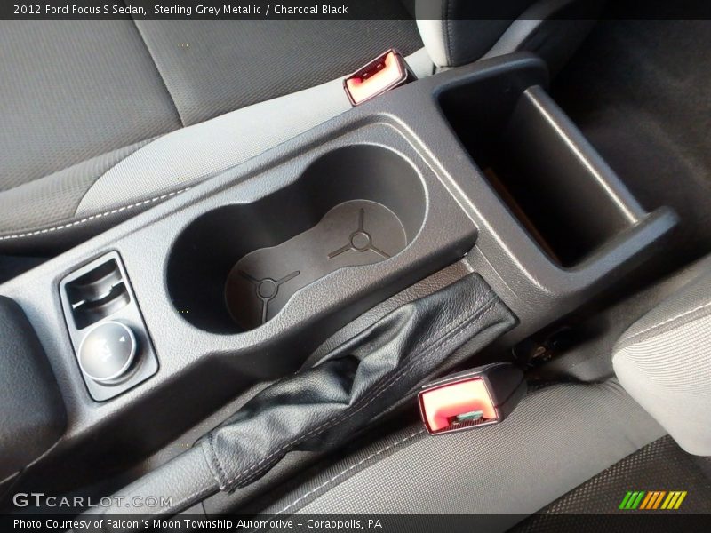 Sterling Grey Metallic / Charcoal Black 2012 Ford Focus S Sedan